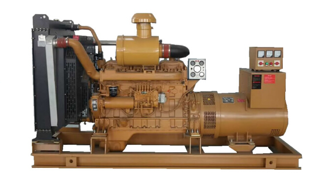 德庆上柴250kw大型柴油二手发电机组